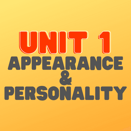 Appearance and Personality